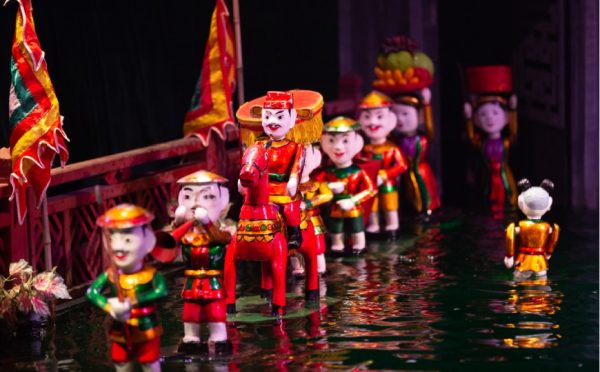Water Puppet Show Best Of Cambodia and Vietnam Family Vacation