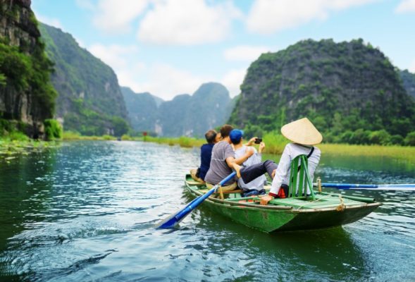 Tam Coc Ninh Binh Insight of Vietnam and Cambodia All Inclusive Family Holiday