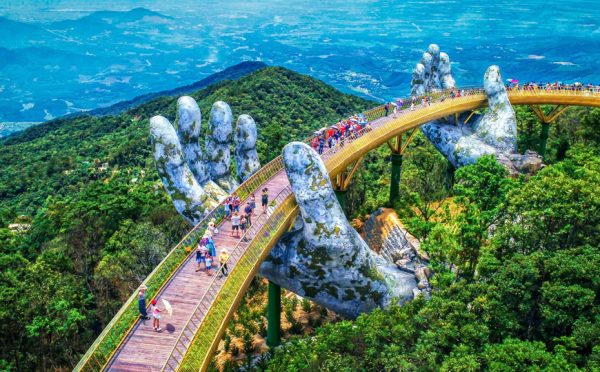 Golden Bridge Ba Na Hill Da Nang