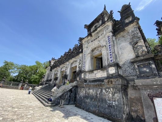 Jenny Vietnam Travel Khai Dinh Tomb 4