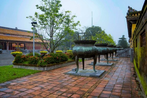 Nine Dynastic Urns In Hue Jenny Vietnam Travel