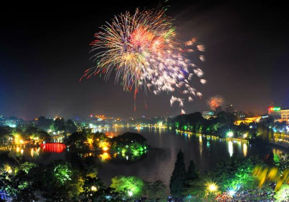 Firework Hanoi Tet Holiday Jenny Vietnam Travel