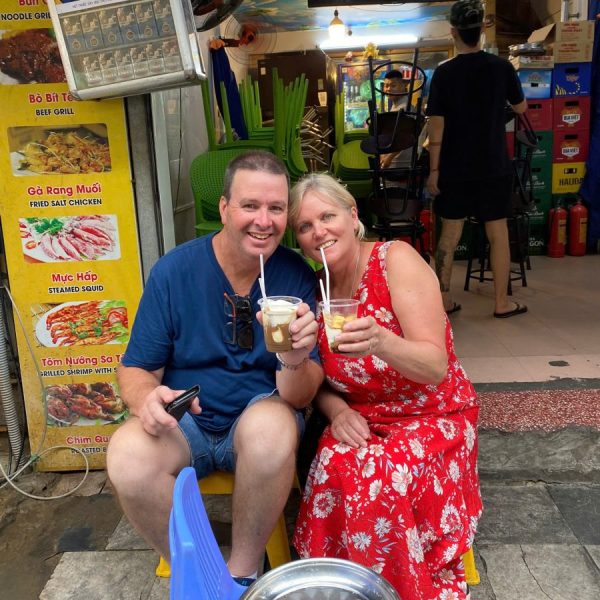 HANOI WALKING STREET FOOD TOUR AND TRAIN STREET VISIT
