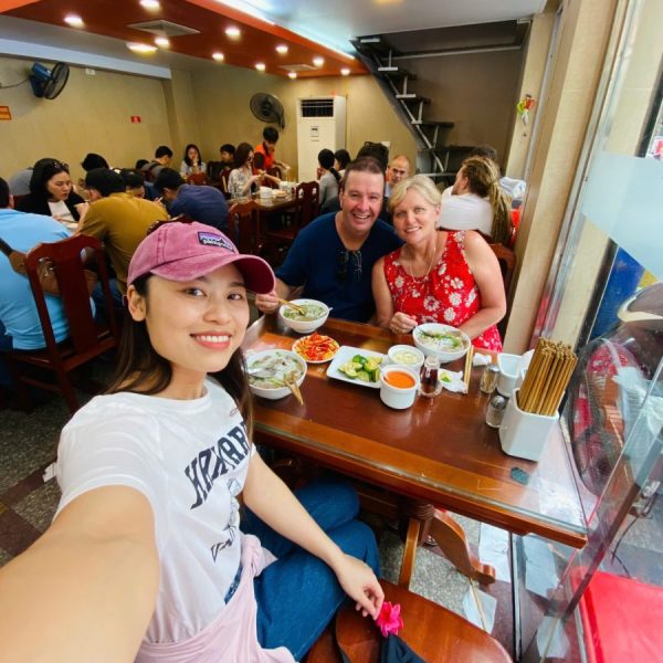 HANOI WALKING STREET FOOD TOUR AND TRAIN STREET VISIT