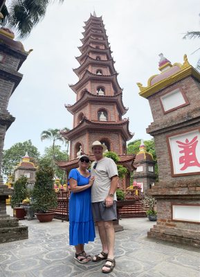Jenny Vietnam Travel Janette Ian Tran Quoc Pagoda Hanoi City