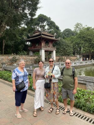 Jenny Vietnam Travel Joelene And Family Van Mieu1