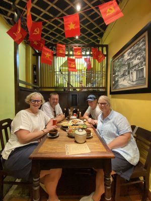Jenny Vietnam Travel Megan Bat Trang Pottery Village Hanoi Lunch Break