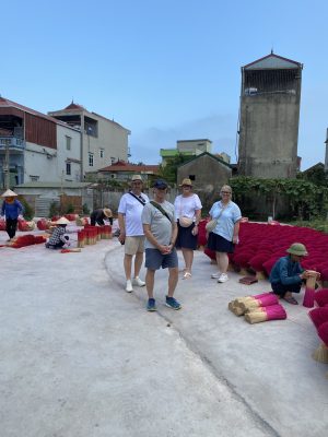 Jenny Vietnam Travel Megan Quang Phu Cau Incense Village Hanoi